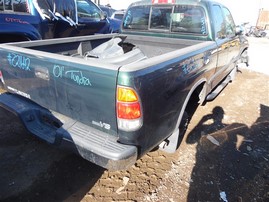 2001 Toyota Tundra SR5 Green Extended Cab 4.7L AT 2WD #Z21642